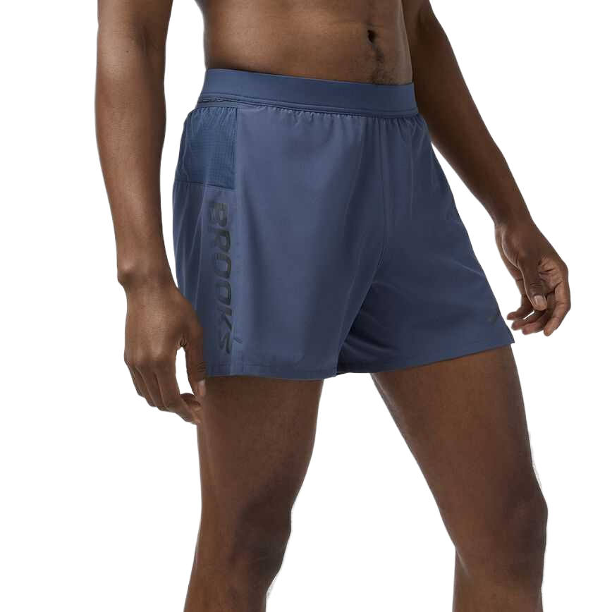 Brooks Brooks Running Shorts Men's Blue Moderate