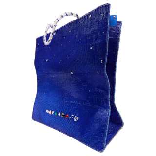 ADER ERROR Solid Color Design Handbag Women's Blue