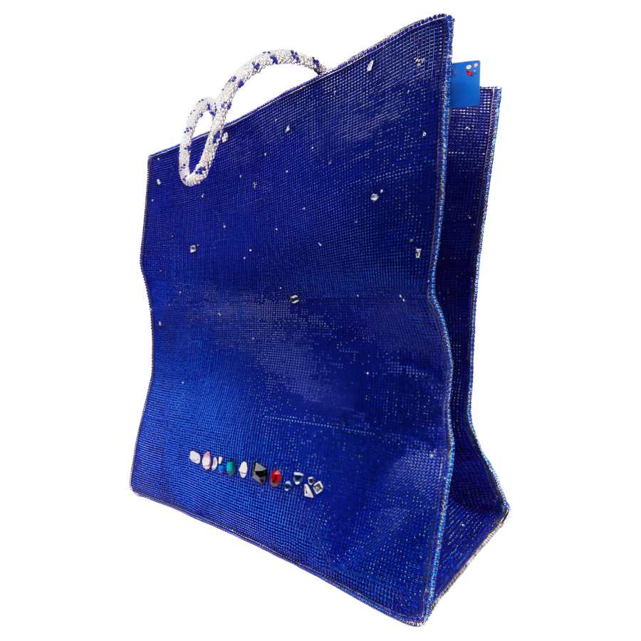 ADER ERROR Solid Color Design Handbag Women's Blue