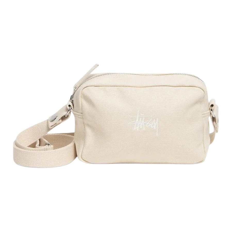 Stussy Cotton Crossbody Bags Regular Unisex Beige