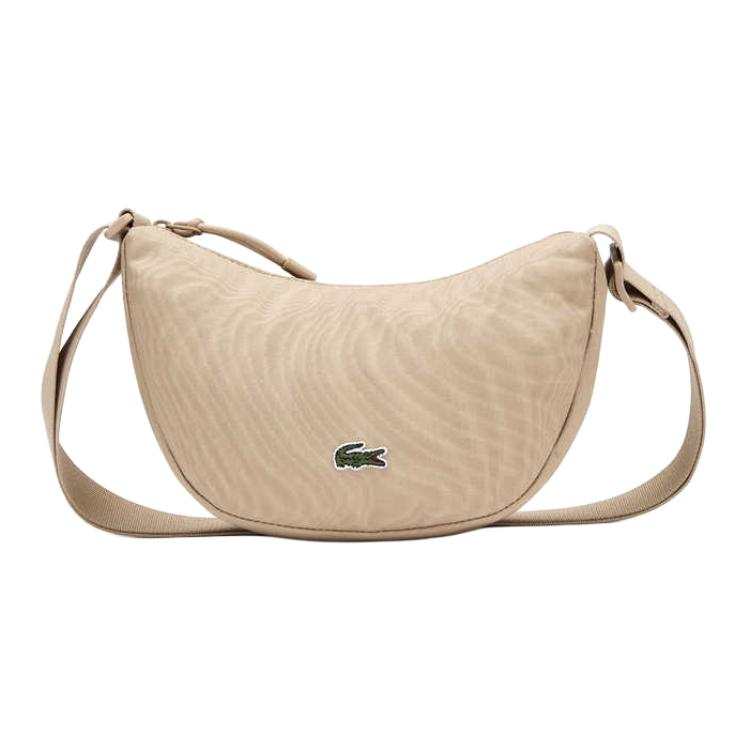 LACOSTE Fashion Minimalist Style Crossbody Bags Unisex Khaki