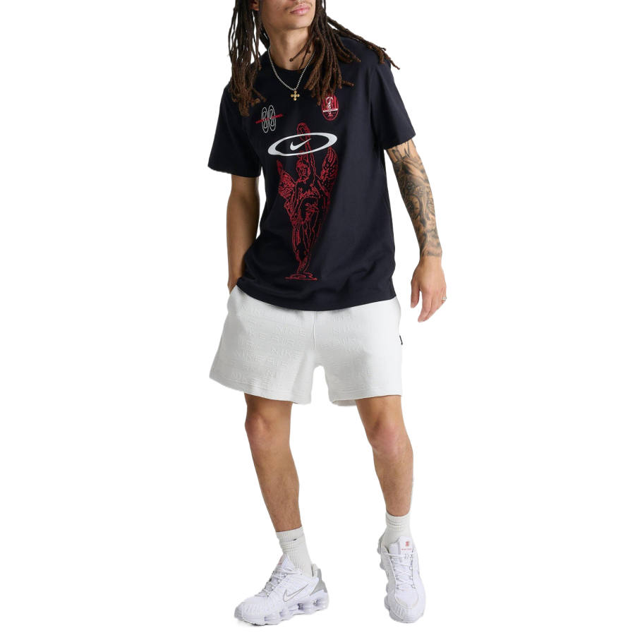 Nike Nike Sportswear T Shirts Men's Black Crew Neck