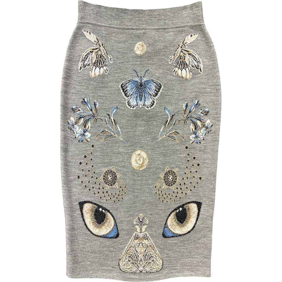 Alexander McQueen Knit Long Skirt Women's