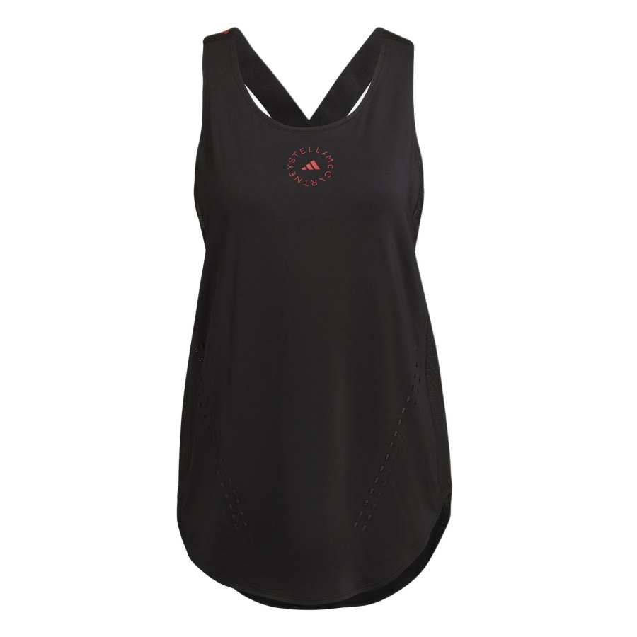 Adidas Adidas Tank Tops Women's Black Crew Neck Moderate Straight Fit