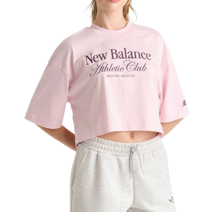 New Balance New Balance Drop Shoulder Sleeve T Shirt Women's
