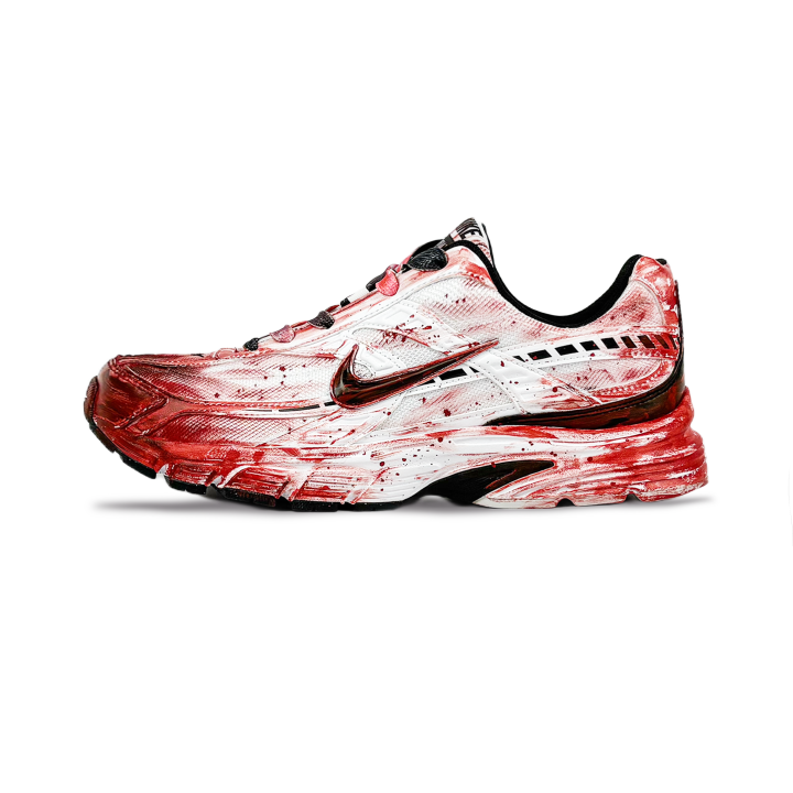 Nike Nike Initiator Abrasion Resistant Breathable Low top Running Shoes Men's Total Crimson Color