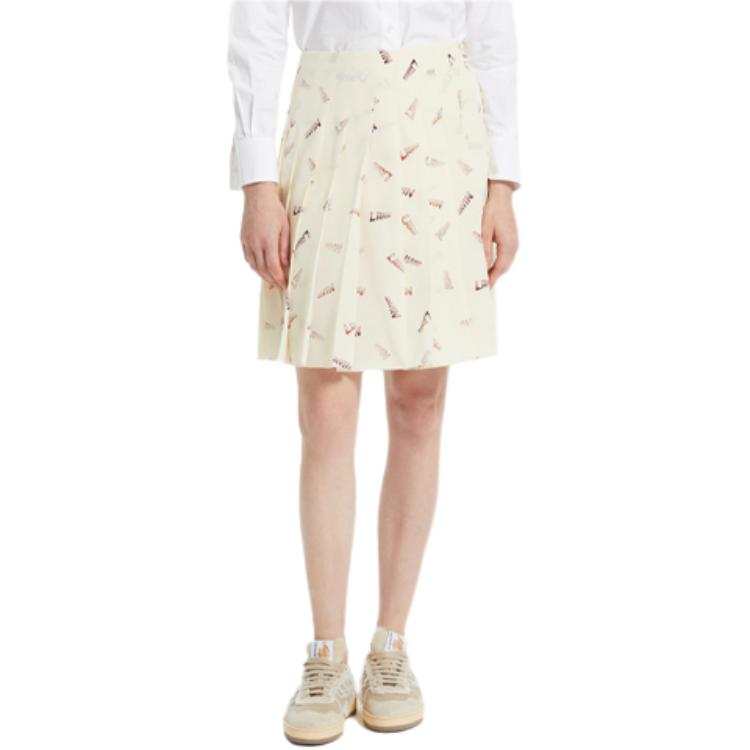 Lanvin FW21 Casual Short Skirts Women's Yellow