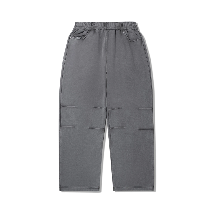 Li-Ning Li Ning Casual Pants Men's Coal Smoke Gray Moderate Straight Fit Pants