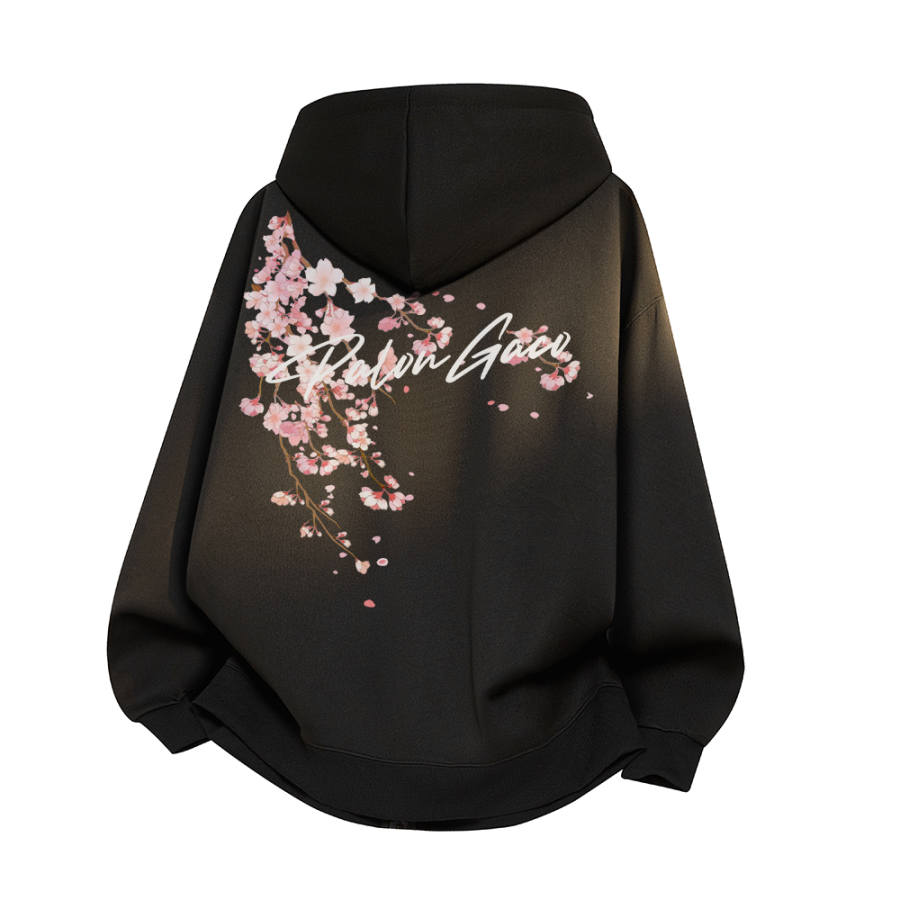 PAL ONGACO Sweatshirts Unisex Hooded Moderate Cardigan