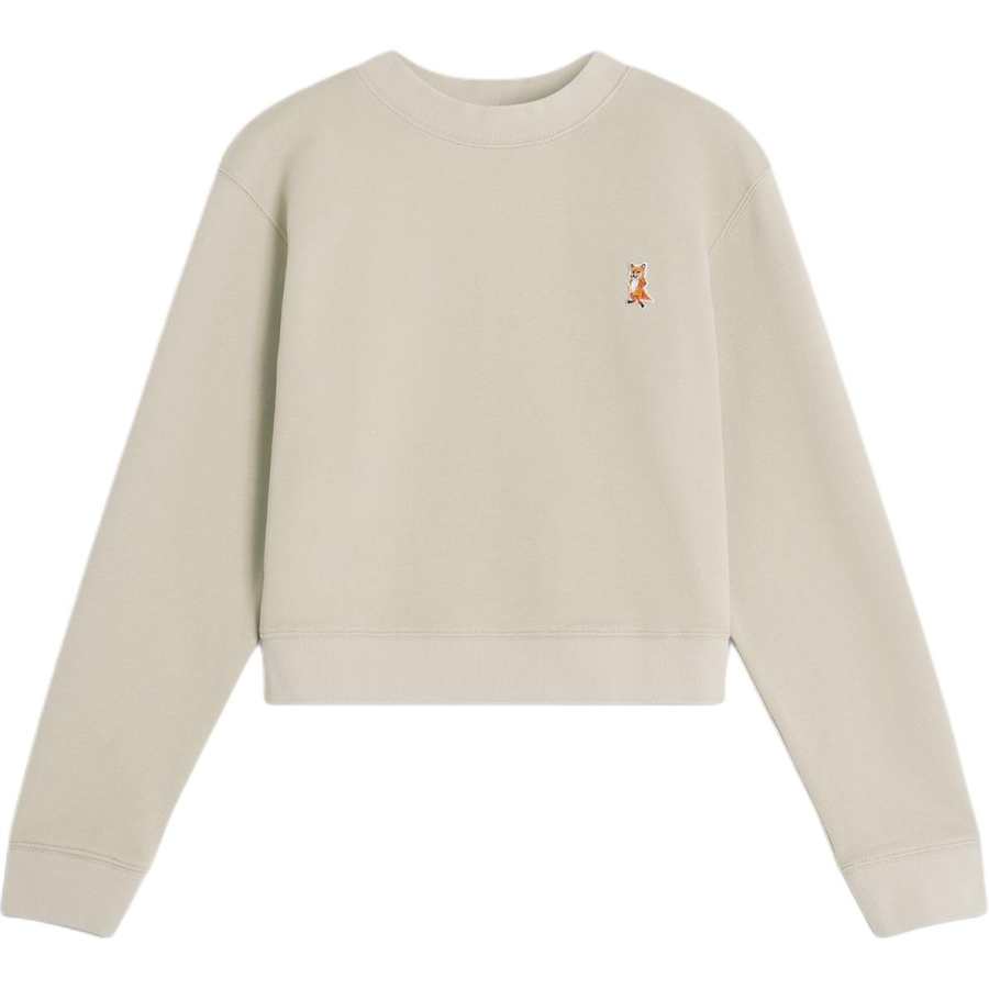 Maison Kitsune Maison Kitsuné Lady Fox Cropped Sweatshirt