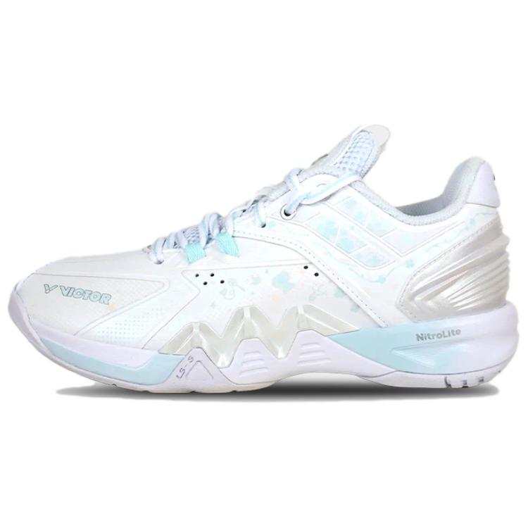 VICTOR 8500NLite Low top Badminton Shoes Unisex White Blue