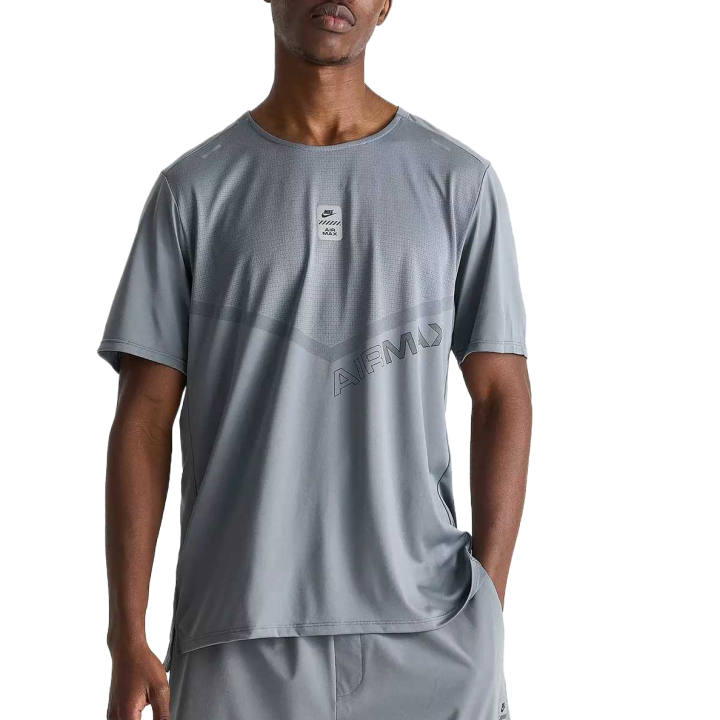 Nike Nike Dri Fit T Shirts Men's Cool Gray Crew Neck Moderate