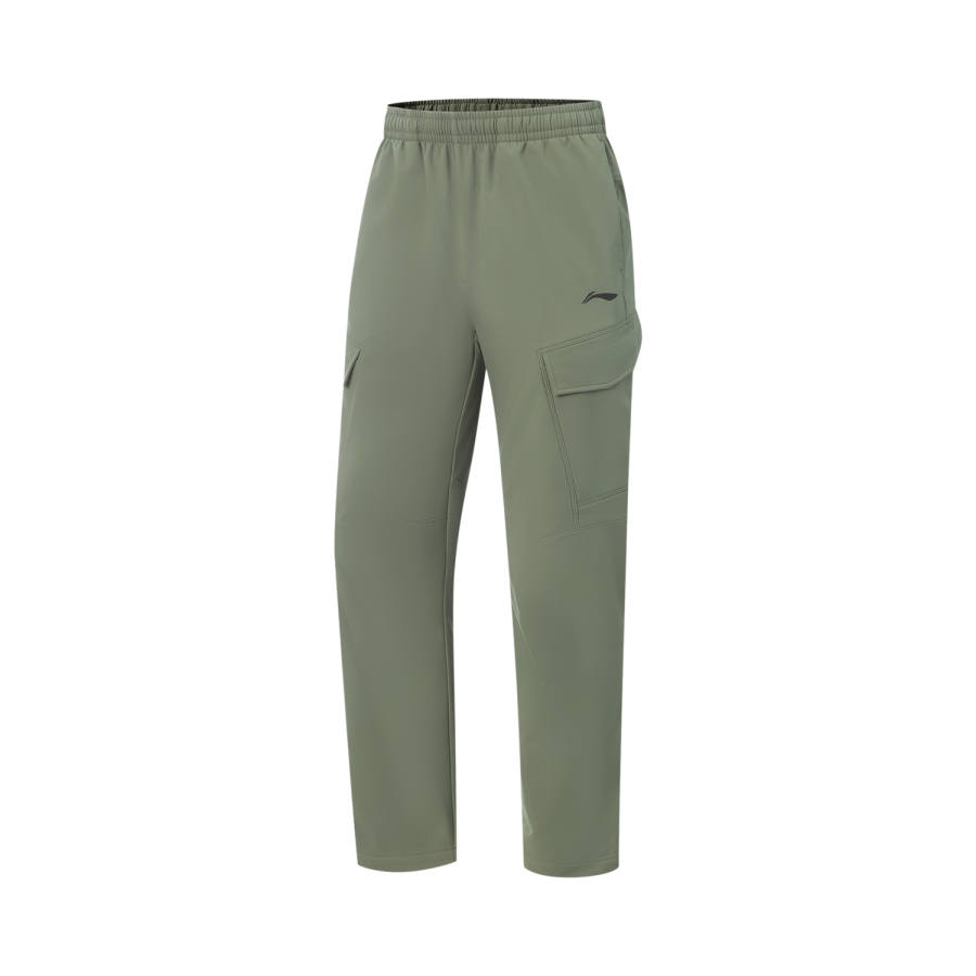 Li-Ning Li Ning Fitness Series Fleece Lined Thermal Minimalist Style Athleisure Comfortable Versatile Sports Casual Pants Men's