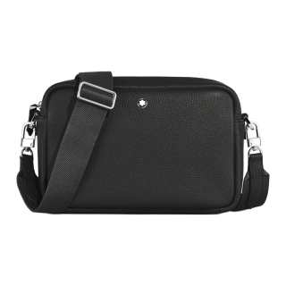 MONTBLANC Calfskin Camera Bag, Shoulder Bag Men's Black