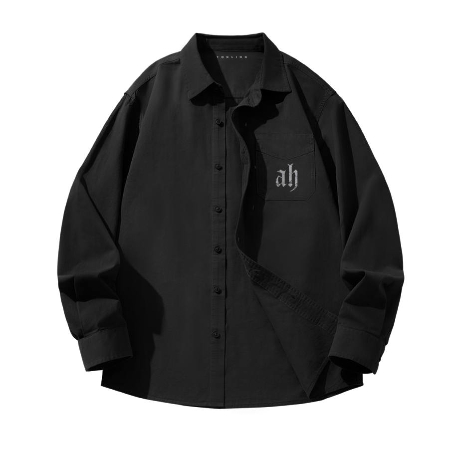 Tonlion Shirts Men's Lapel Moderate