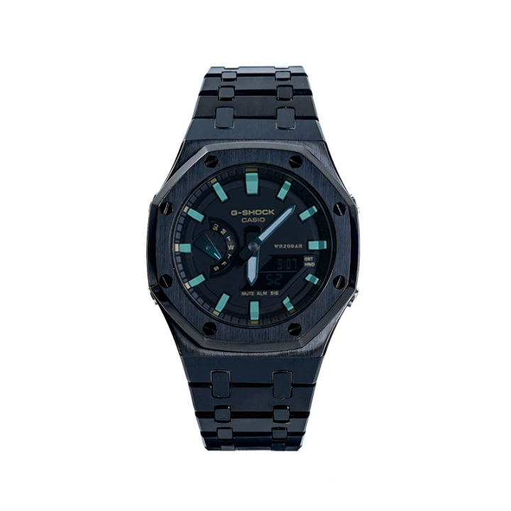 CASIO CASIO Men Liquid Crystal/Analog Dual Display Series Black Watch