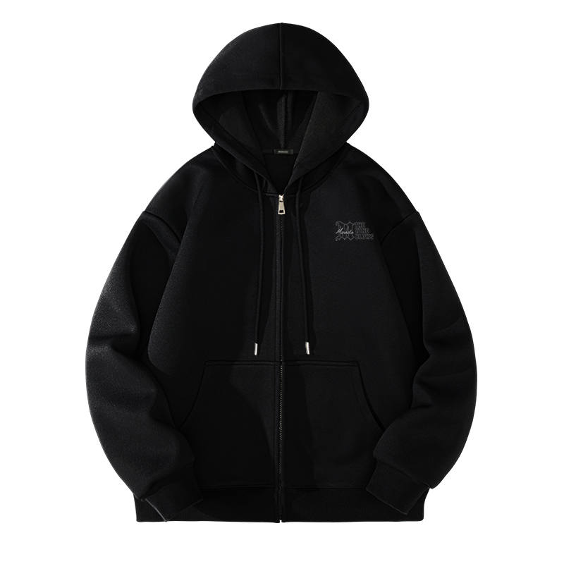 MINISO Sweatshirts Unisex Hooded Moderate Cardigan