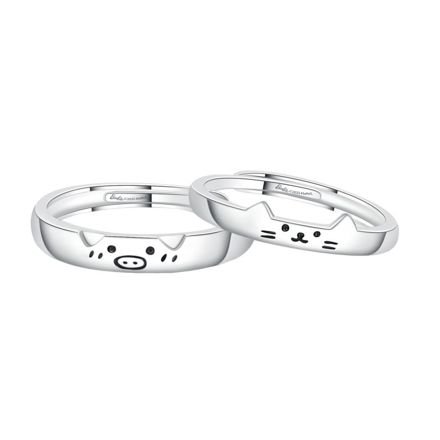 Barbie Barbie S999 Fine Silver Rings Unisex