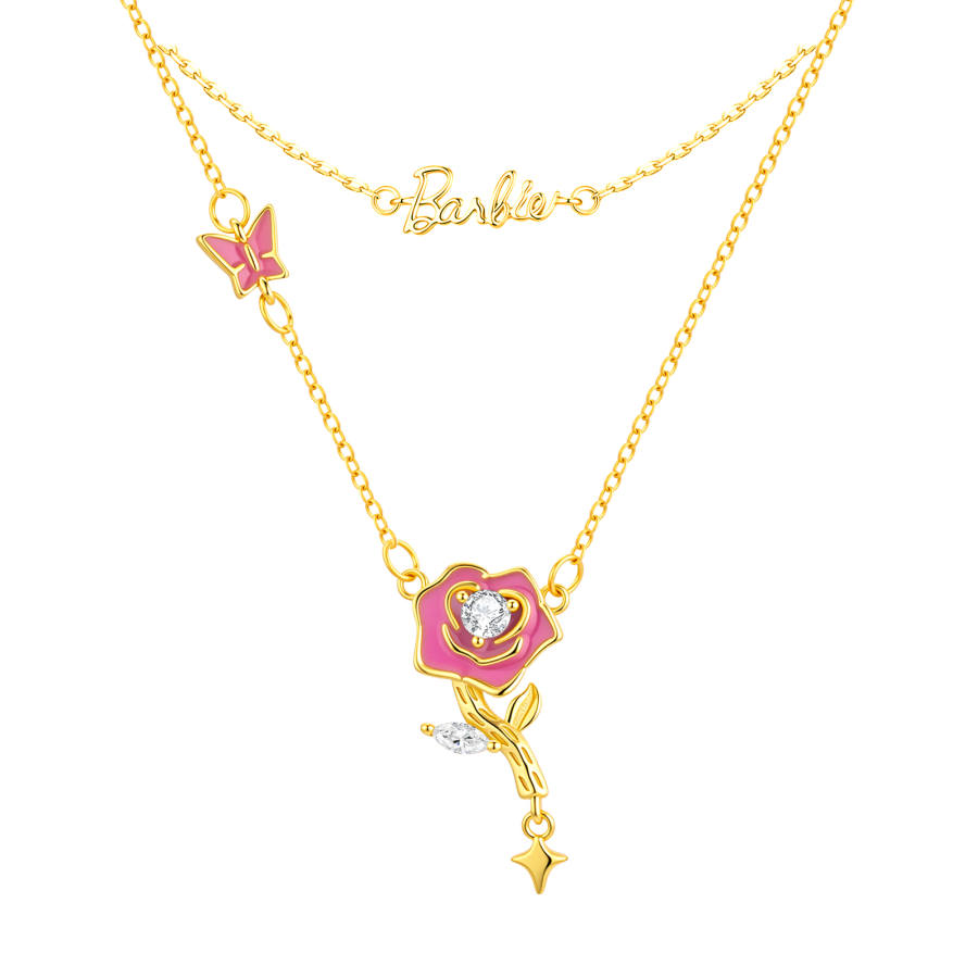 Barbie S925 Silver Necklaces Women's