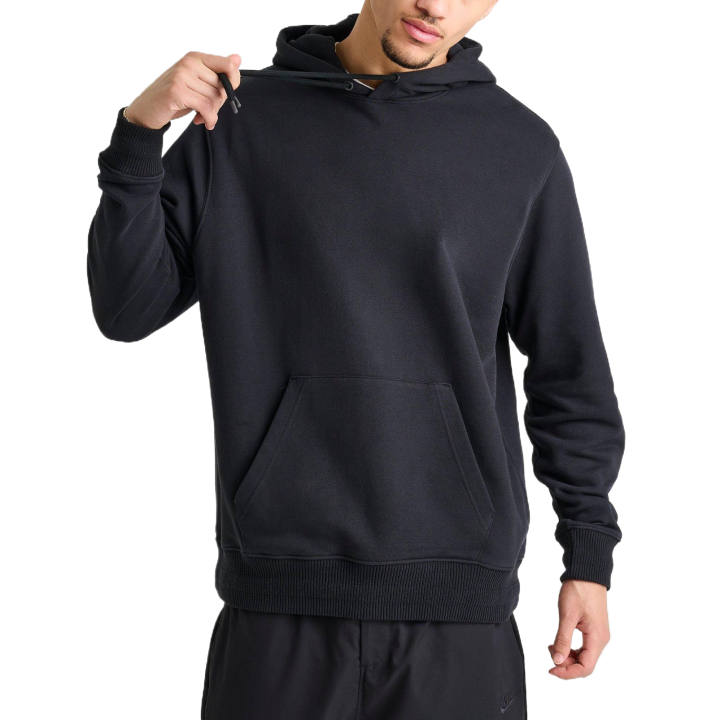 Nike Nike Club Sweatshirts Men's Black Hooded Non Detachable Moderate