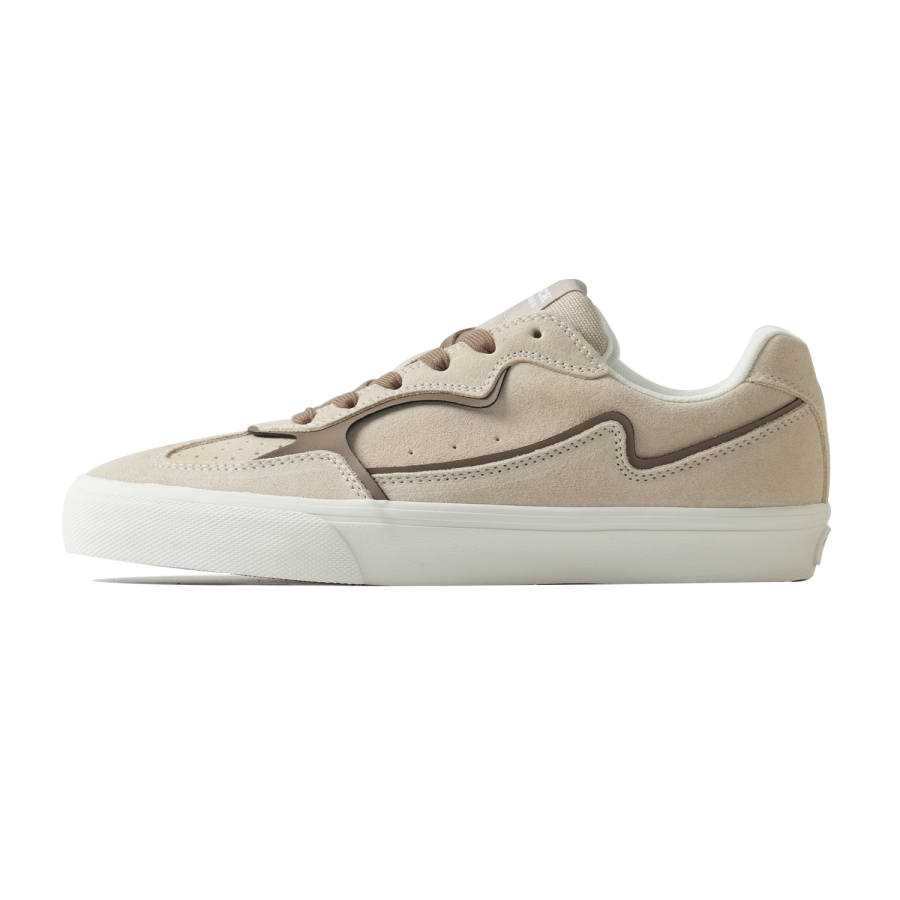 GOLUCK Cushioning, Wear Resistant Low top German Army Trainers Unisex Beige Brown