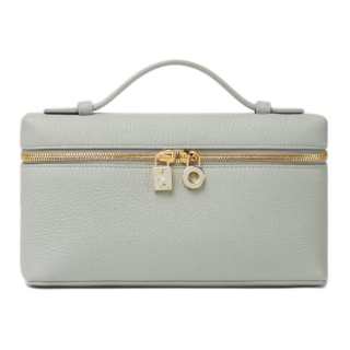 Loro Piana ExtraPocket Cow Leather Handbag Regular Women's Eucalyptus Green