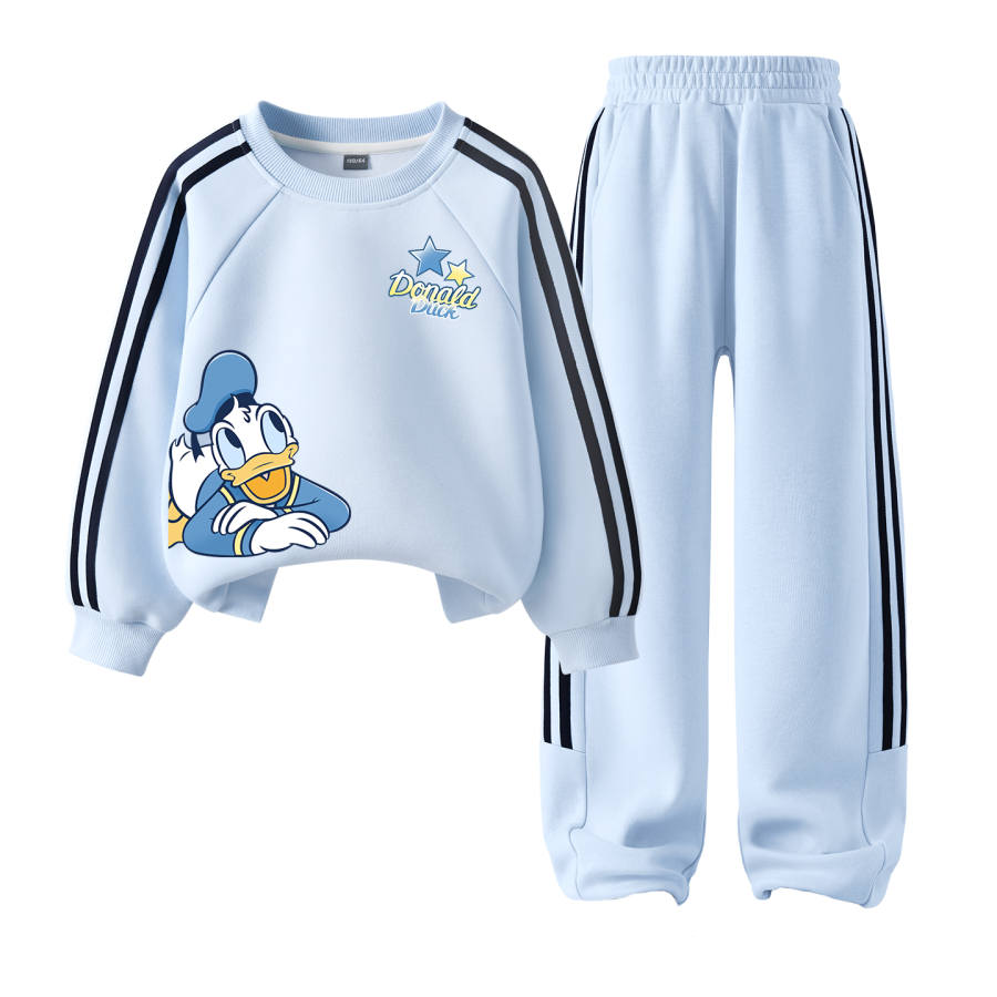 Disney Kids Casual Sportswear Crew Neck Moderate
