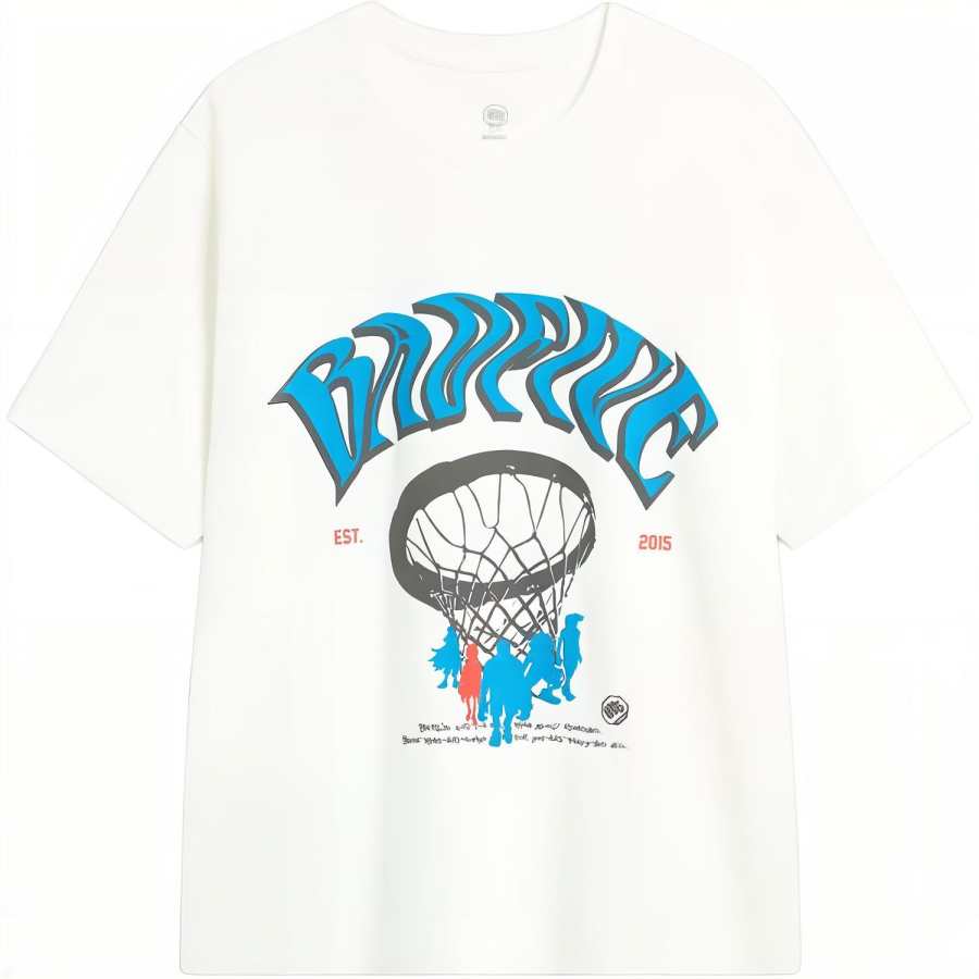Li-Ning Li Ning Badfive T Shirt Unisex Ivory