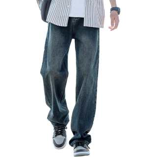 MONTVOO Jeans Unisex Moderate Straight Fit Pants