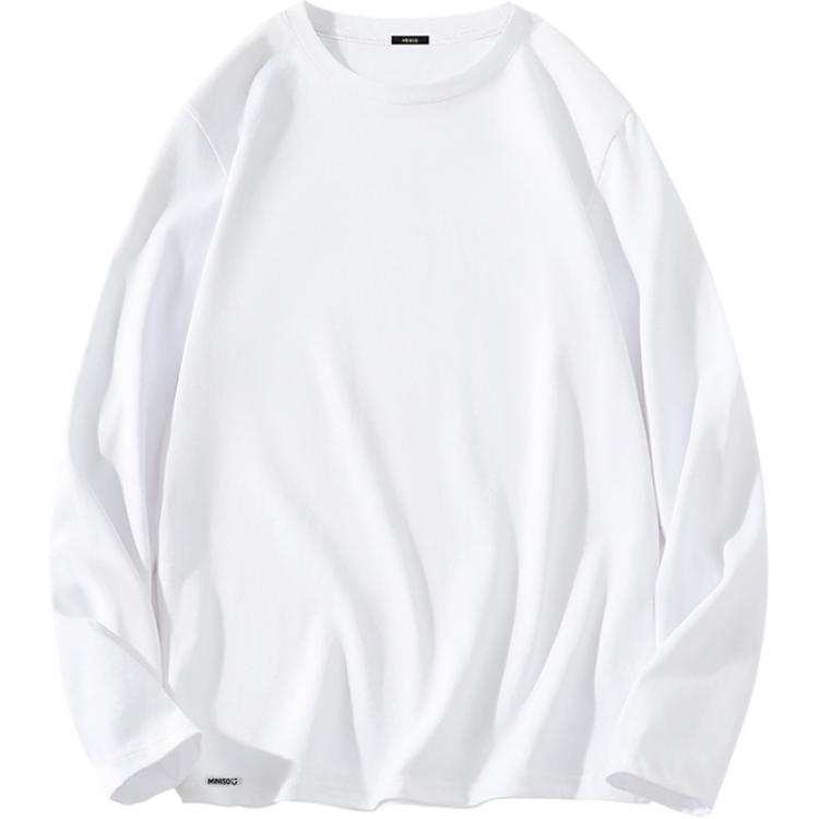 MINISO T Shirts Unisex Crew Neck Moderate Heavyweight