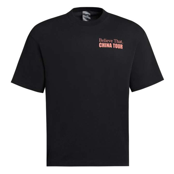 Adidas Adidas ANTHONY EDWARDS CN TOUR T Shirt Men's Black
