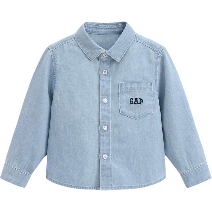 GAP GAP Kids' Denim Shirts Lapel Moderate