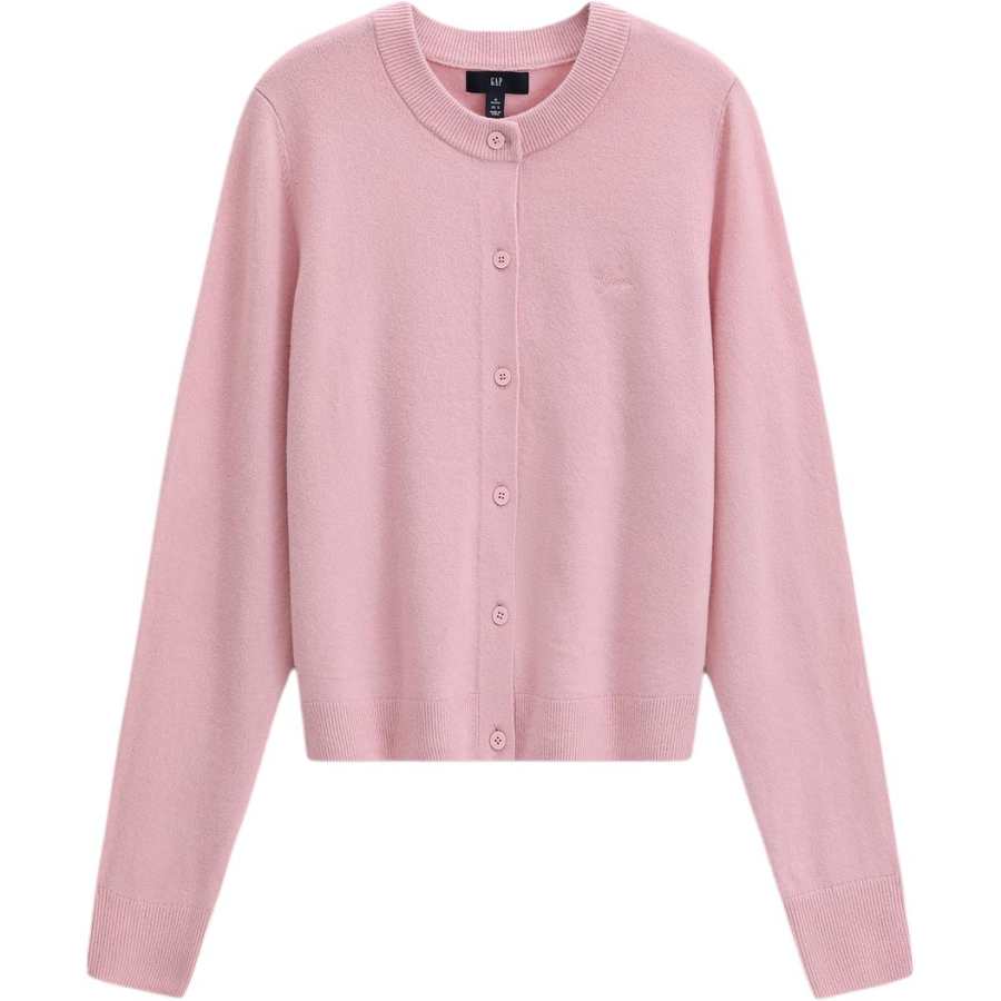 GAP Knitwear Women's Crew Neck Moderate Cardigan