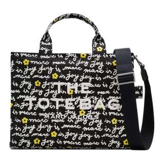 MARC JACOBS Canvas Tote Bag, Shopping Bag, Crossbody Bag, Handbag Medium Women's Multicolor
