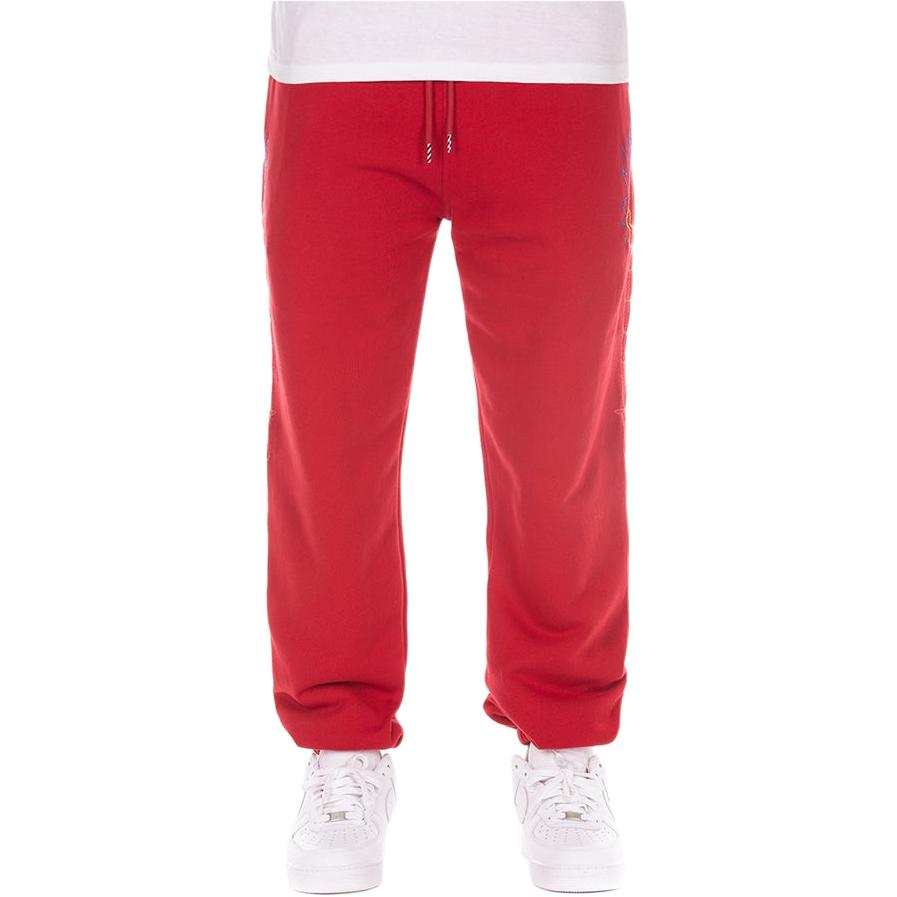 Ice Cream Casual Pants Unisex Red Moderate Sweatpants