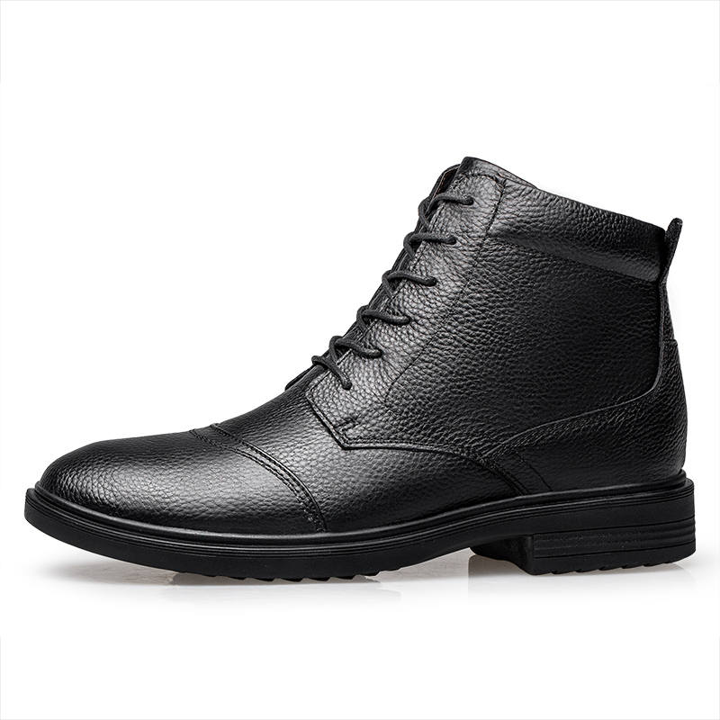 PAIBLOKS Ankle Boots Unisex Black