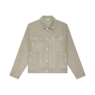Nice Rice Denim Jackets Unisex Light Khaki Lapel Moderate Other