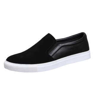 ZUOSAISI Abrasion Resistant Breathable Abrasion Resistant Breathable Low top Canvas Shoes Men's Black