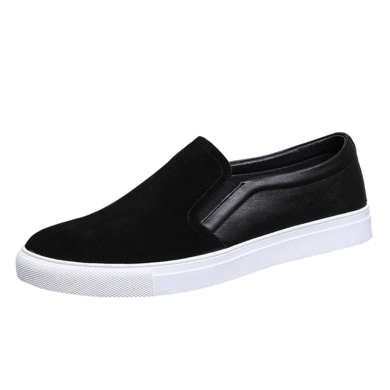 ZUOSAISI Abrasion Resistant Breathable Abrasion Resistant Breathable Low top Canvas Shoes Men's Black