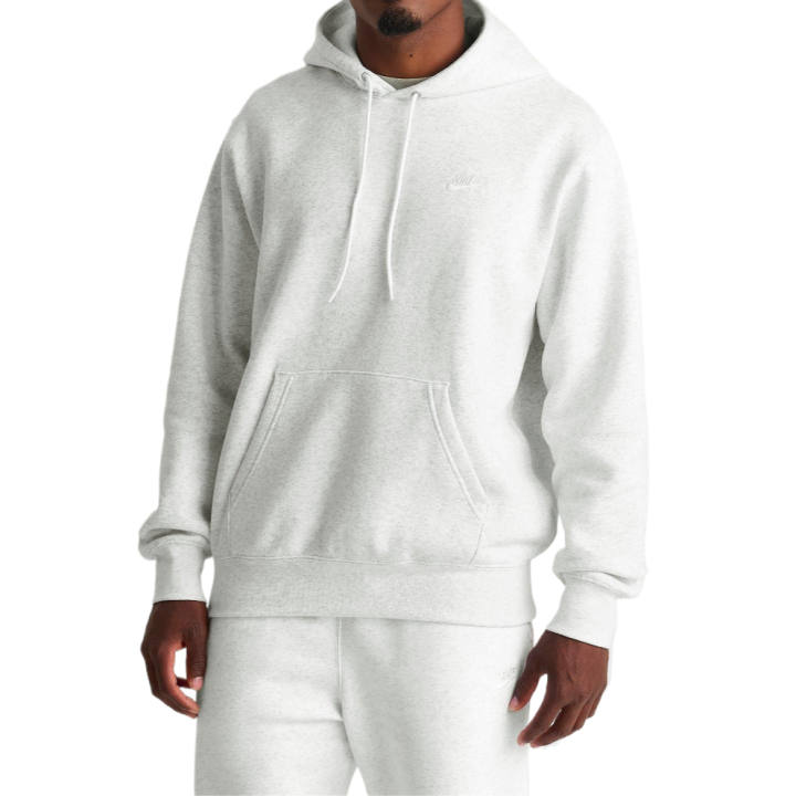 Nike Nike Club Sweatshirts Men's Birch Wood/White Hooded Moderate