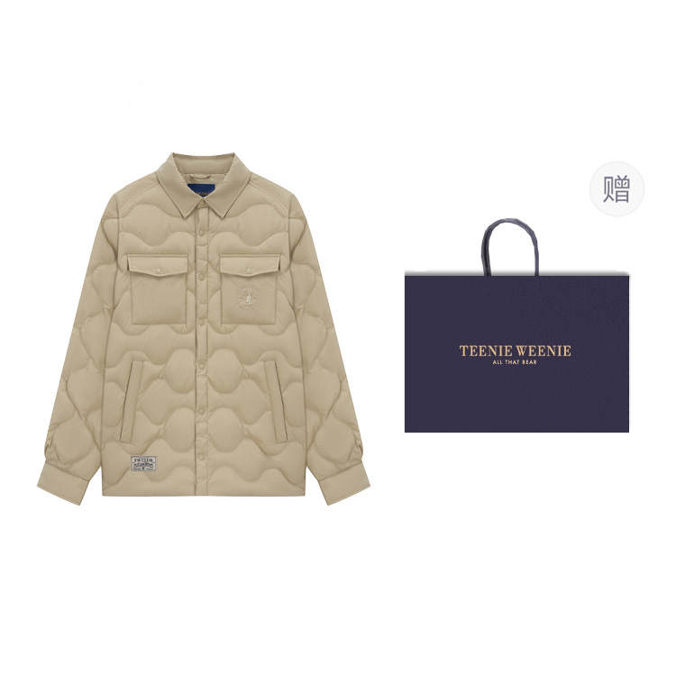 Teenie Weenie Men Zero Pressure Collection Shirt Down Jacket Unisex