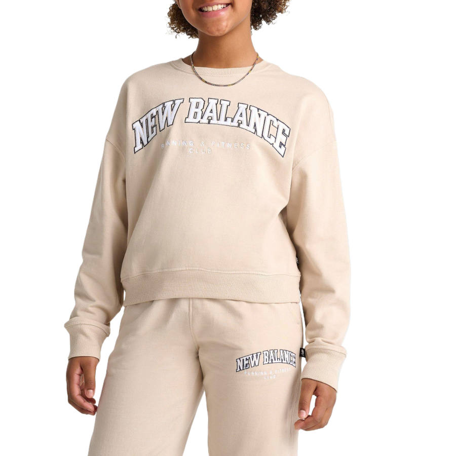 New Balance New Balance Sweatshirt Club Fleece Cropped Crewneck Sweatshirt Kids'