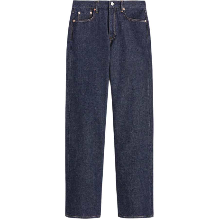 COS Jeans Women's Blue Moderate Straight Fit Pants