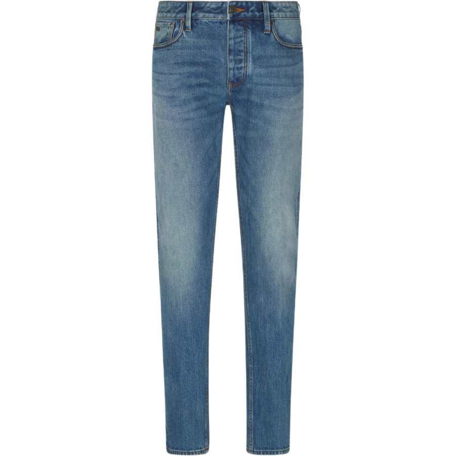 EMPORIO ARMANI J75 Slim fit Stone washed Stretch denim Jeans