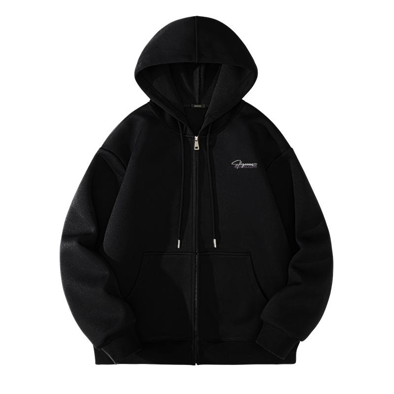 MINISO Sweatshirts Unisex Hooded Moderate Cardigan