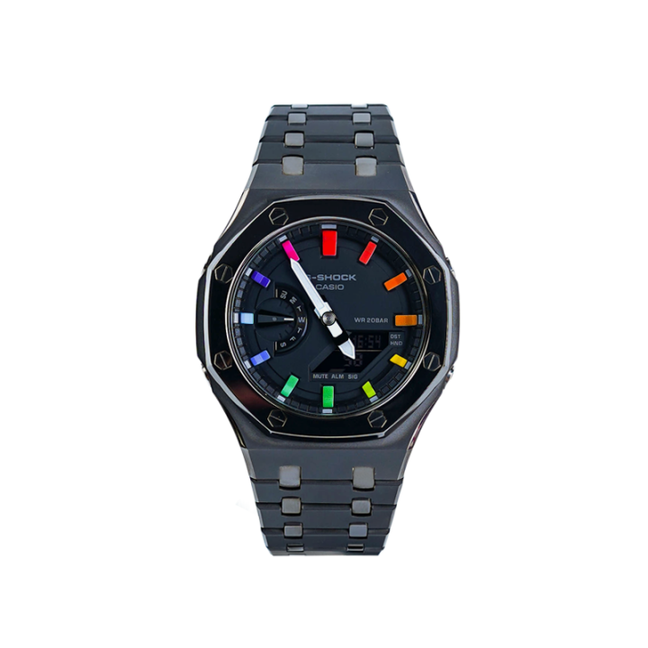 CASIO CASIO Men Liquid Crystal/Analog Dual Display Series Black Watch