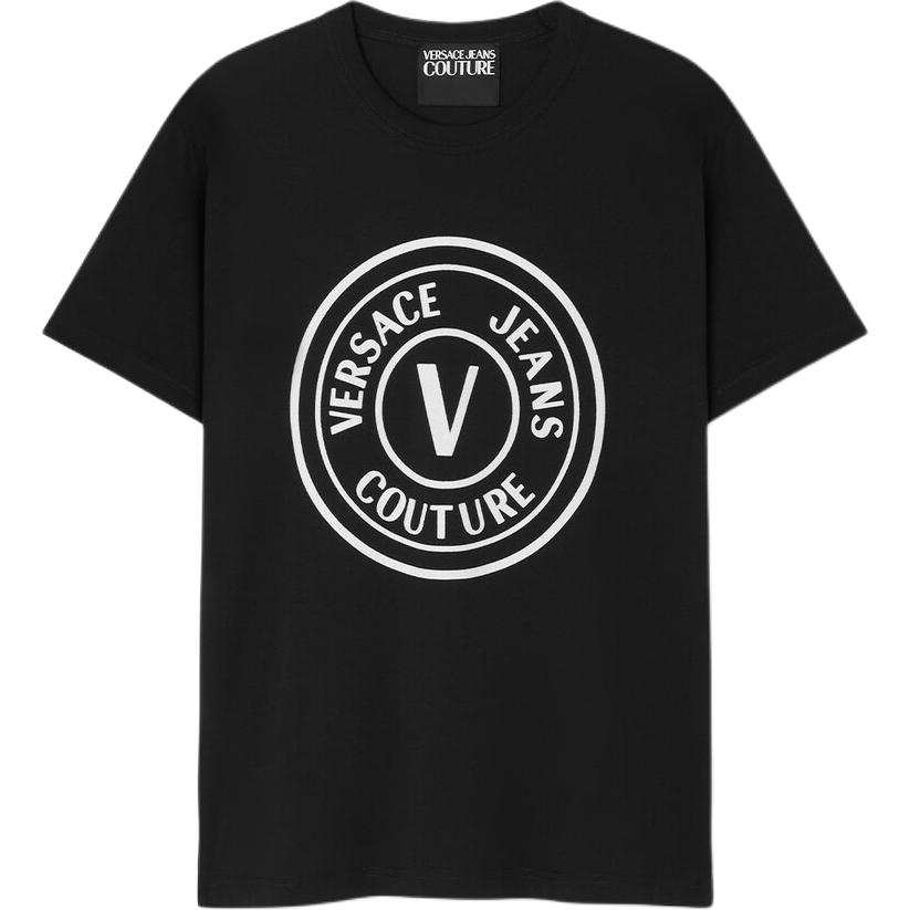 Versace Jeans Couture Logo Printed Crewneck T-Shirt