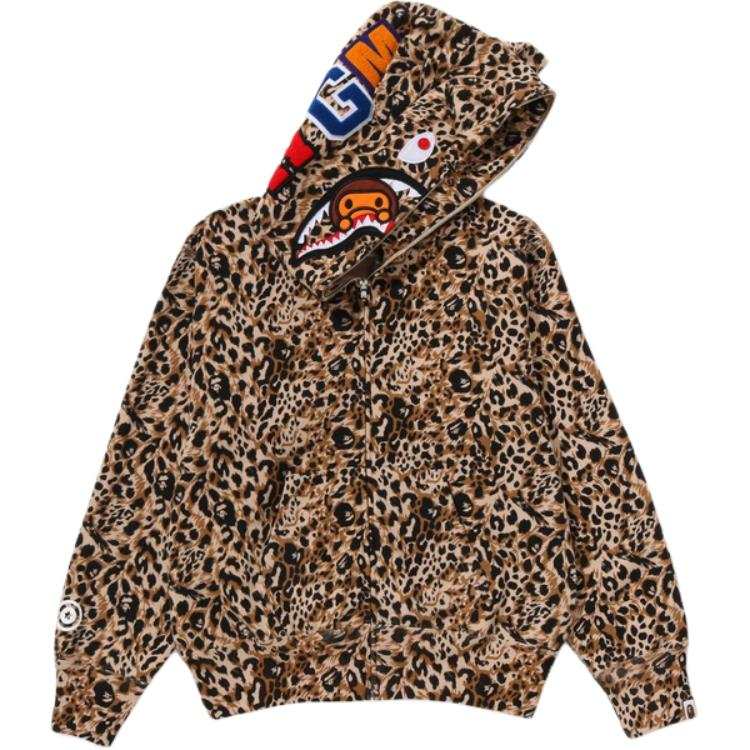 A BATHING APE Wild Cheetah FW25 Sweatshirt Women's
