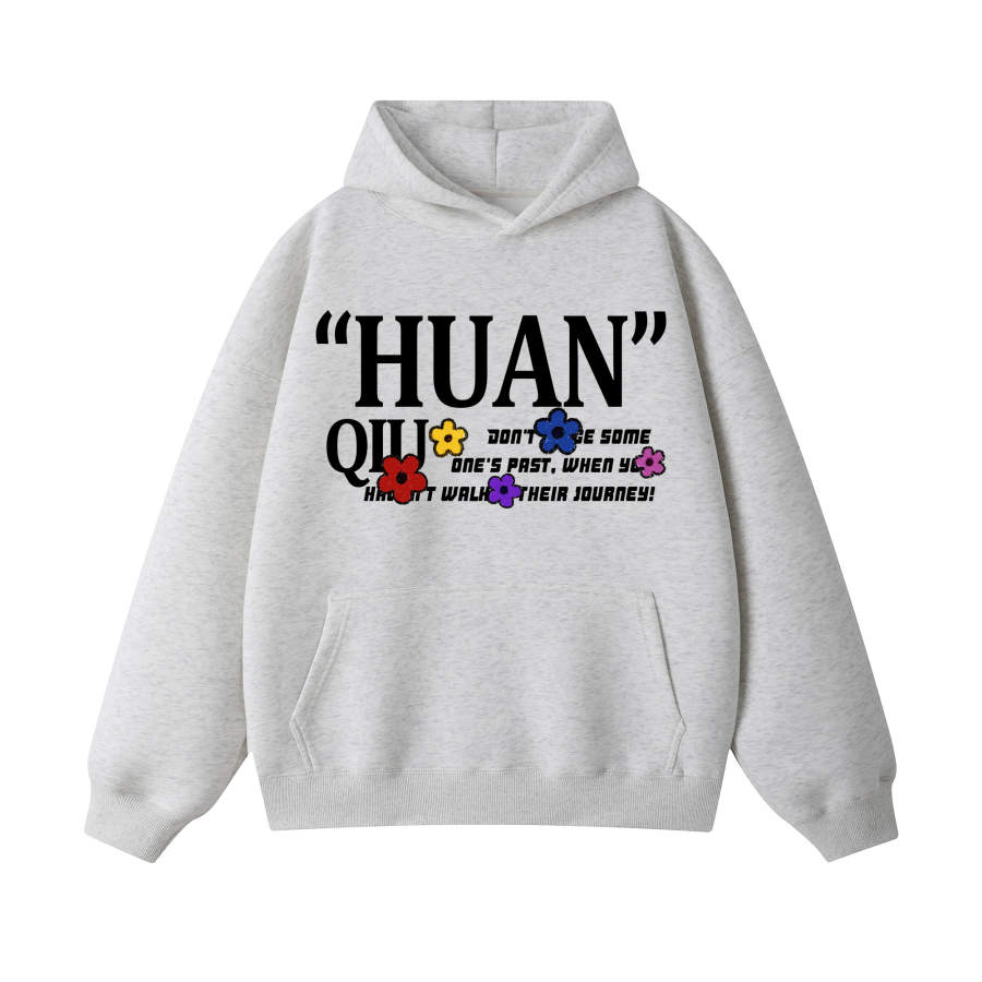 HUANQIU Sweatshirts Unisex Hooded Moderate Regular