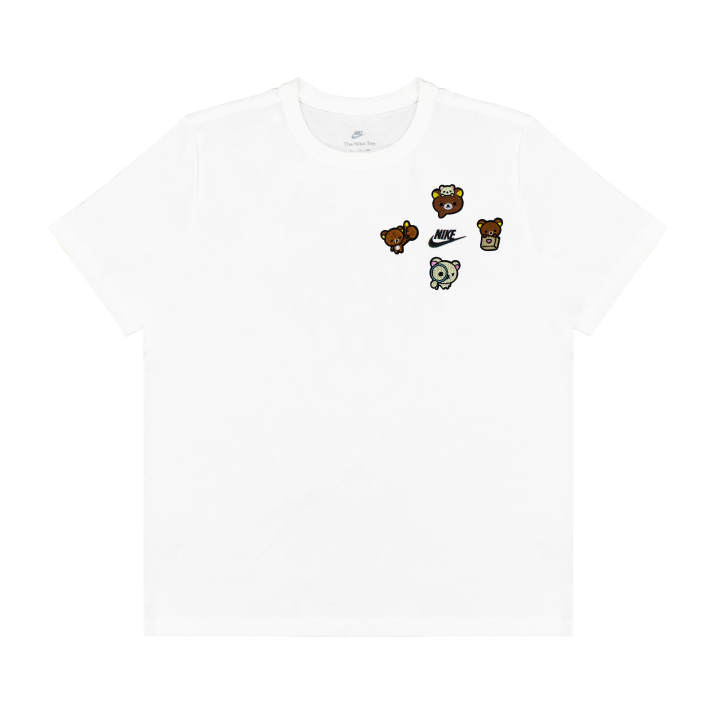 Nike Nike T Shirts Unisex White Crew Neck Moderate Straight Fit